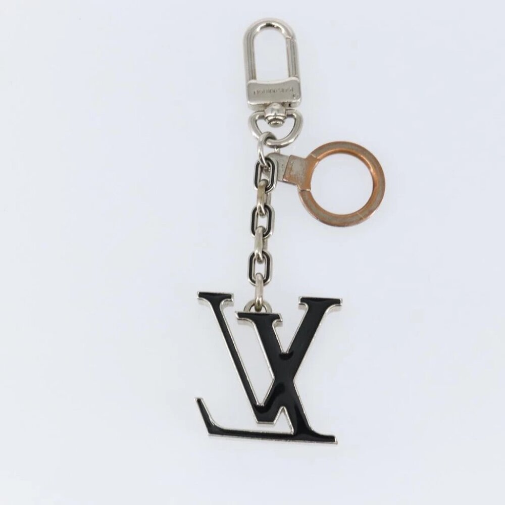 LOUIS VUITTON Porte Cre Printed Initials LV Charm metal M65071 LV Auth bs29788 - Picture 7 of 10